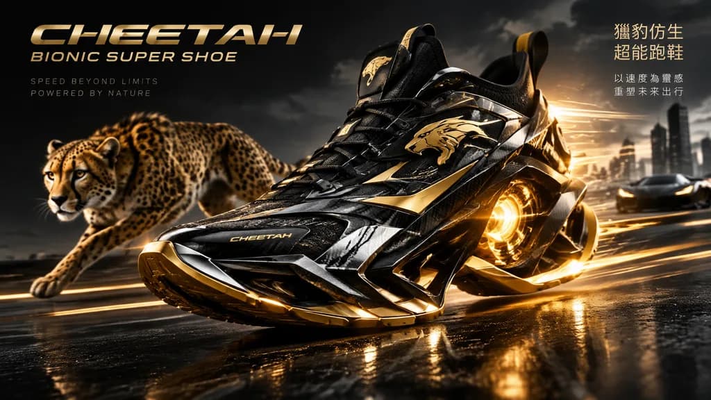 Futuristic Bionic Super Sneaker