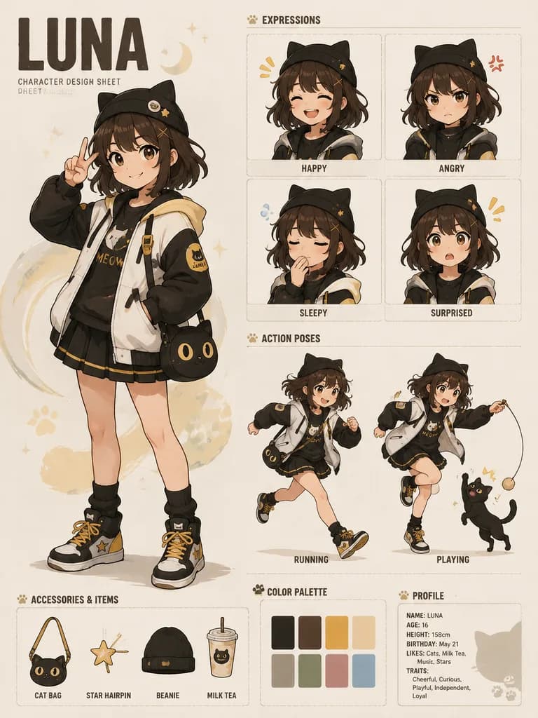 Scheda Concept del Personaggio