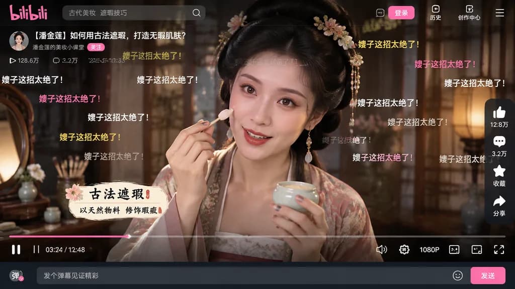 Classic Character Ancient Beauty Tutorial Stream
