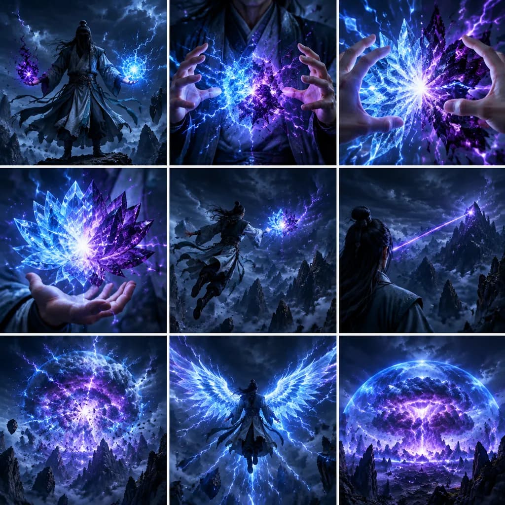 Cultivator Ultimate Attack Storyboard Grid