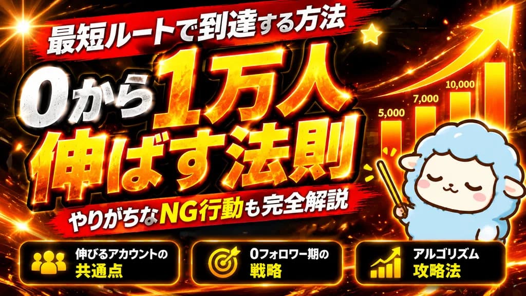 炎エフェクト付きSNS攻略YouTubeサムネイル