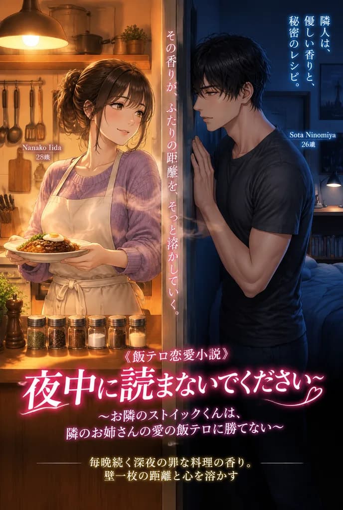 Split-Wall Romance Anime Book Cover
