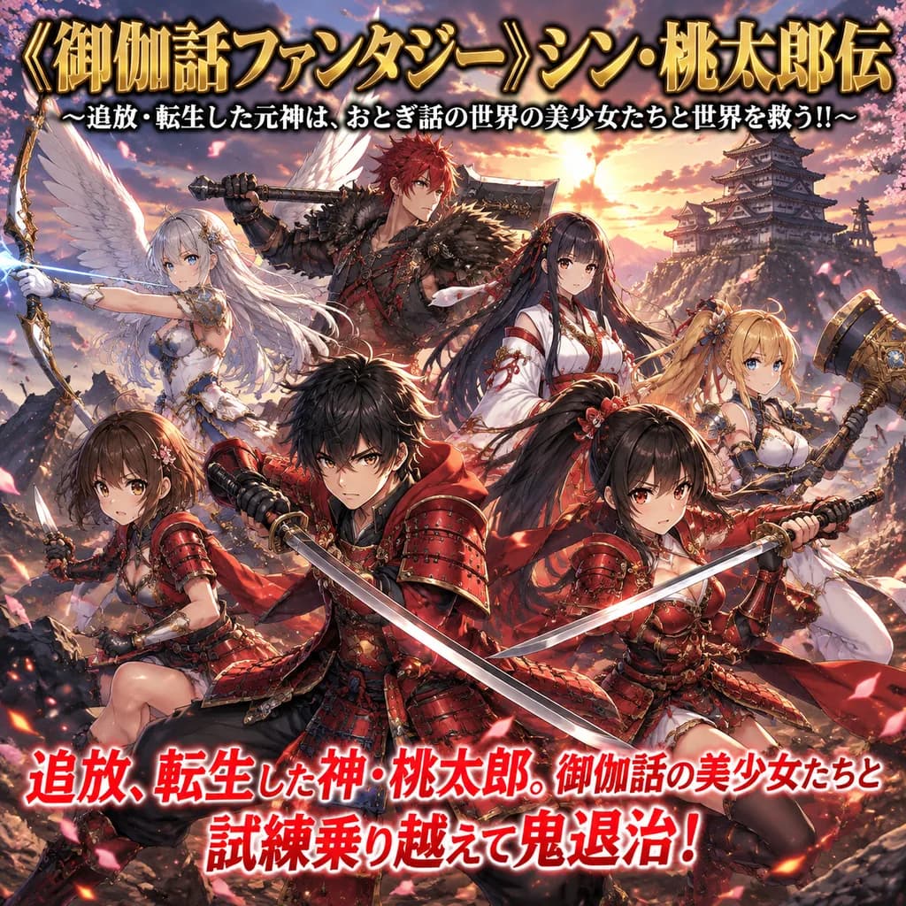 Couverture de Light Novel Fantasy Anime