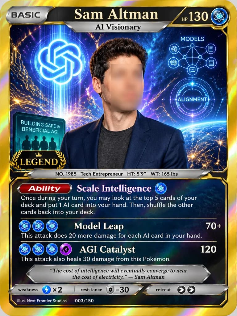 Card Holográfico de Líder Tecnológico