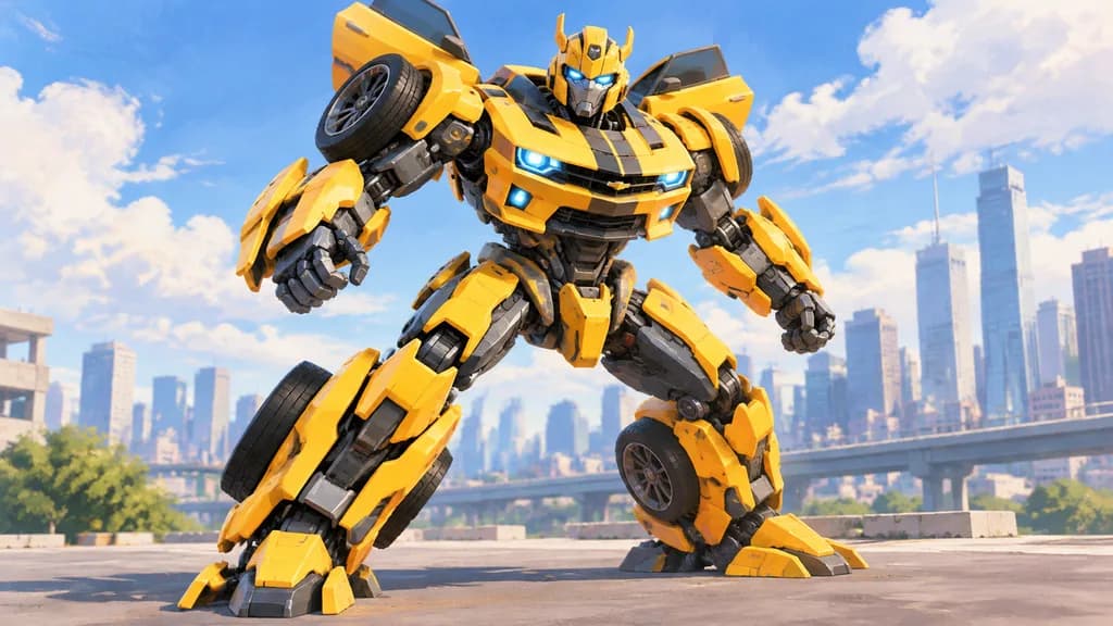 車両のトランスフォーマー変形