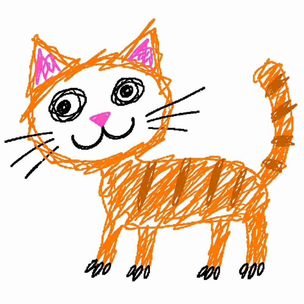 Clumsy MS Paint Style Doodle