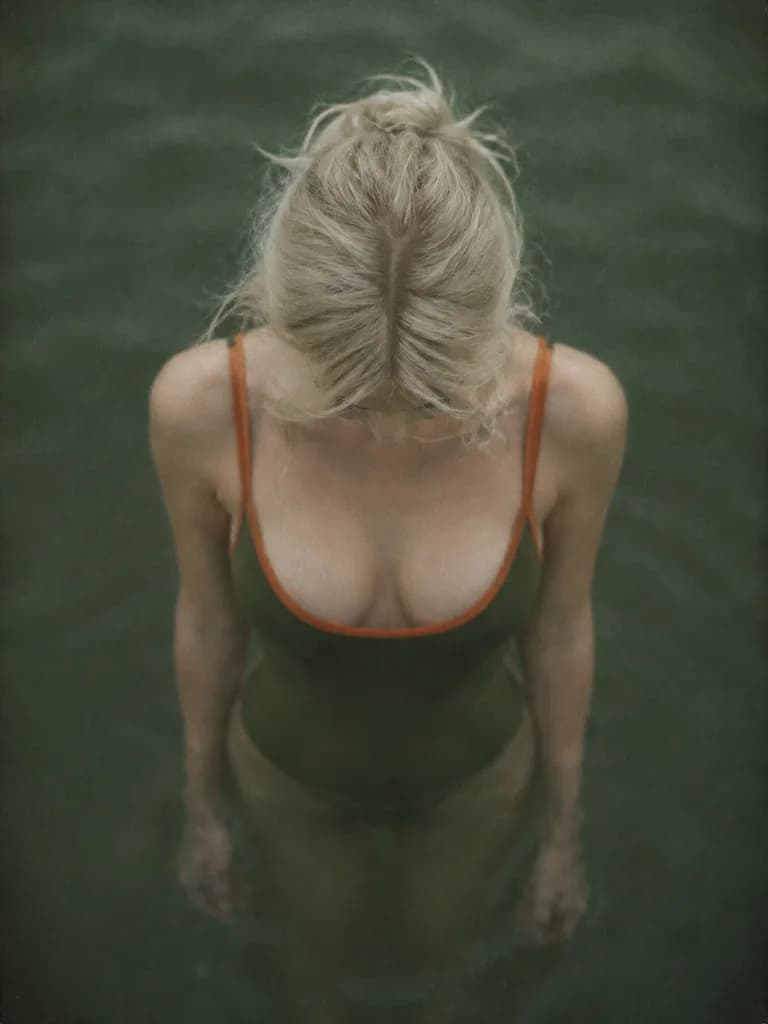 Overhead Film Portrait in Water