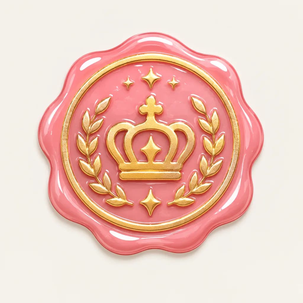 Luxury Bonbon Drop Sticker Seal