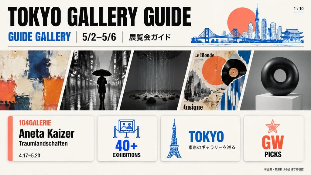 Tokyo Art Gallery Brochure Layout
