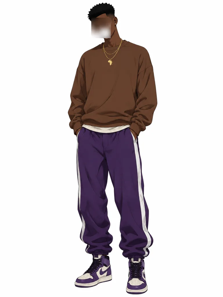 Anime Streetwear Character Design