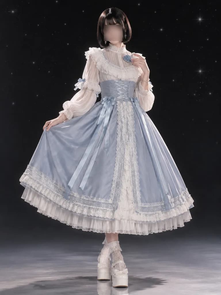 Potret Studio Gaun Lolita Victoria