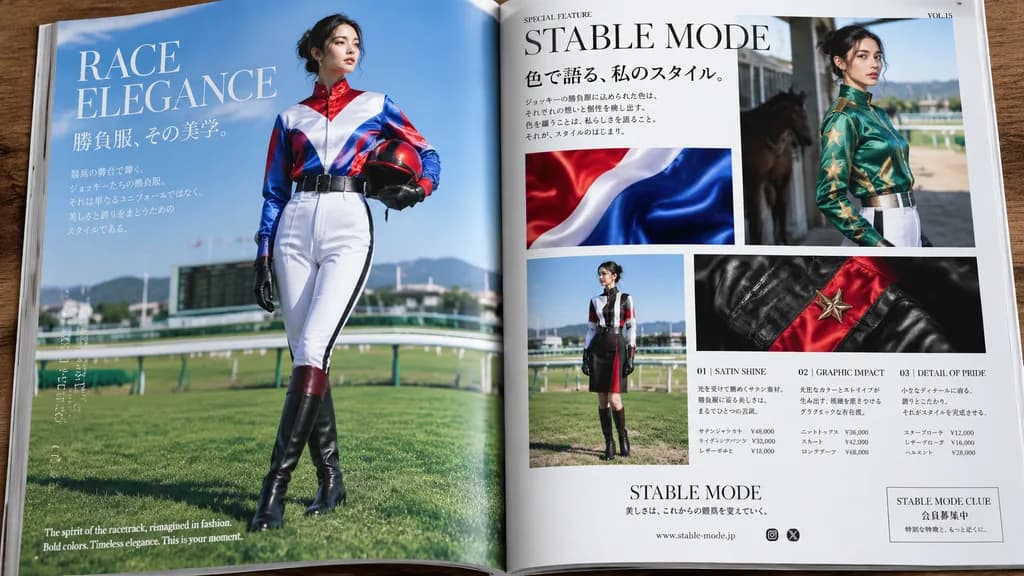 Jockey Fashion Magazine Spread