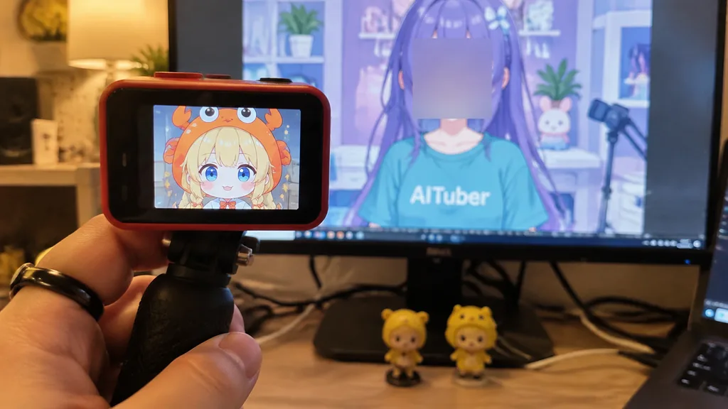 Behind the Scenes VTuber Desk Setup