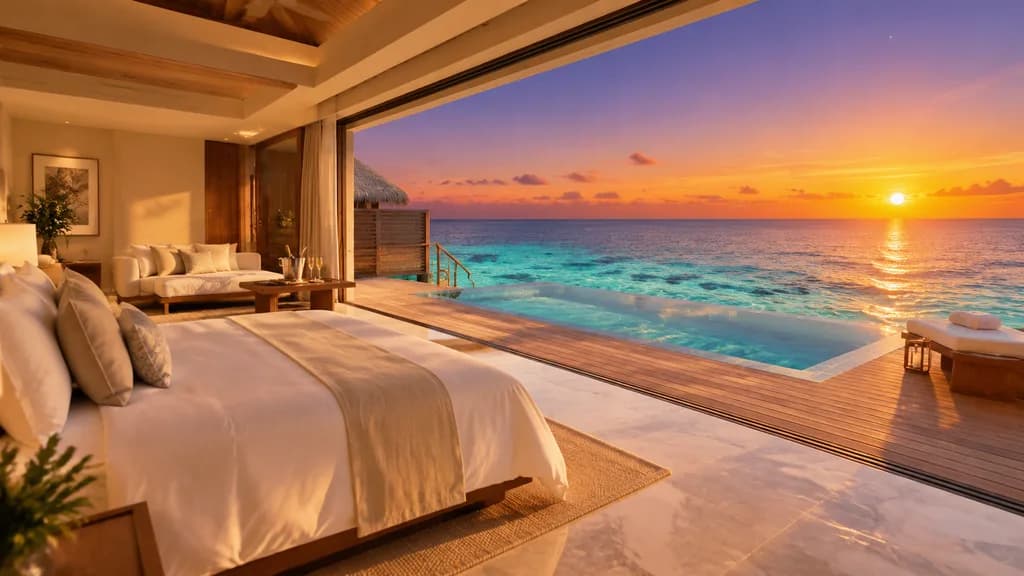 Maldives Luxury Overwater Villa Suite