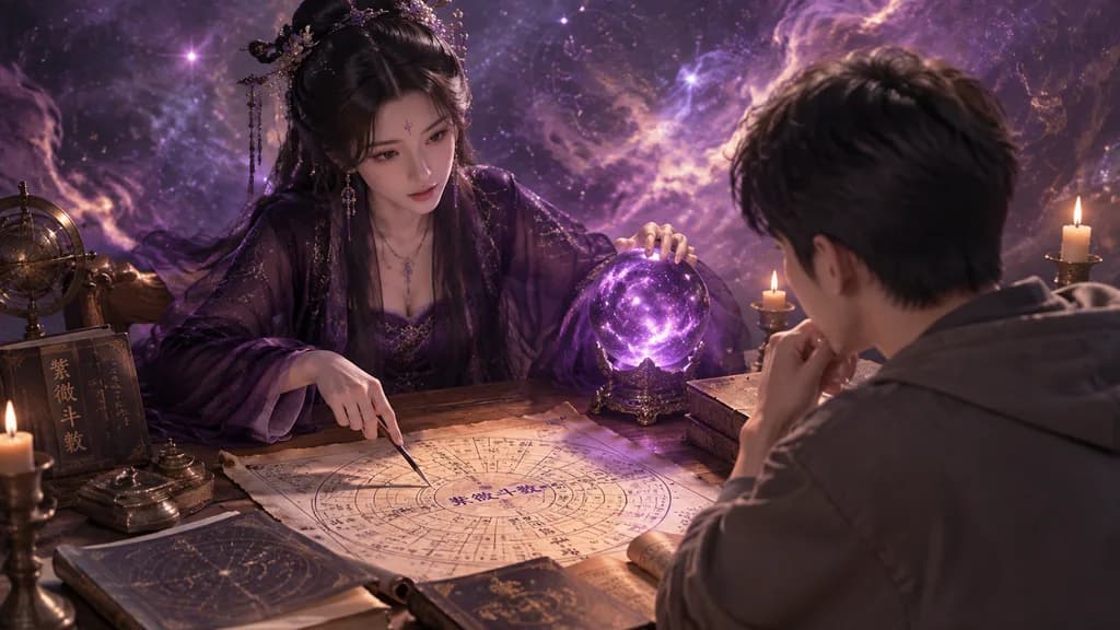 Mystic Diviner Reading Astrology Chart