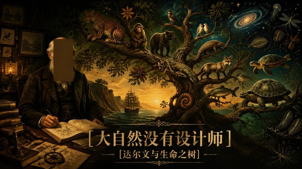 Copertina Podcast Storia Naturale di Darwin