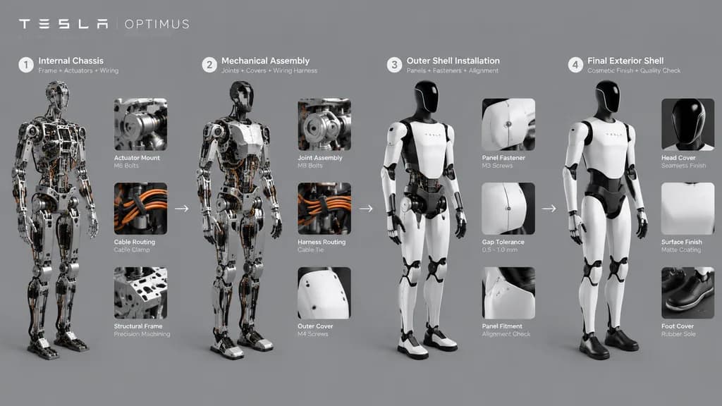 Industrial Robot Assembly Sequence