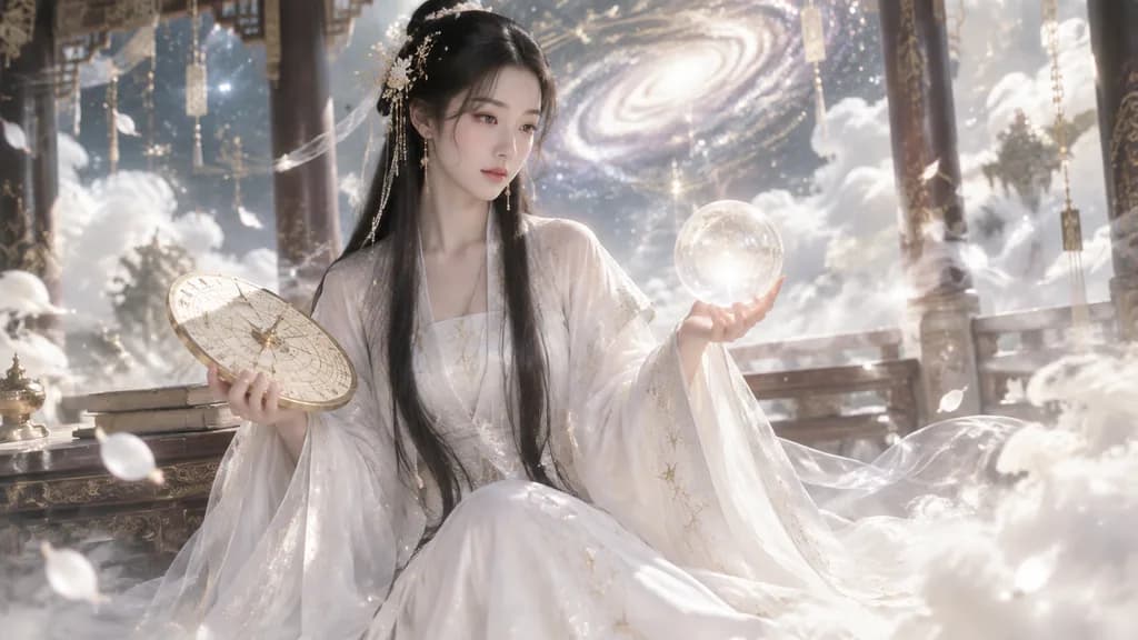 Ethereal Celestial Fairy Fortune Teller