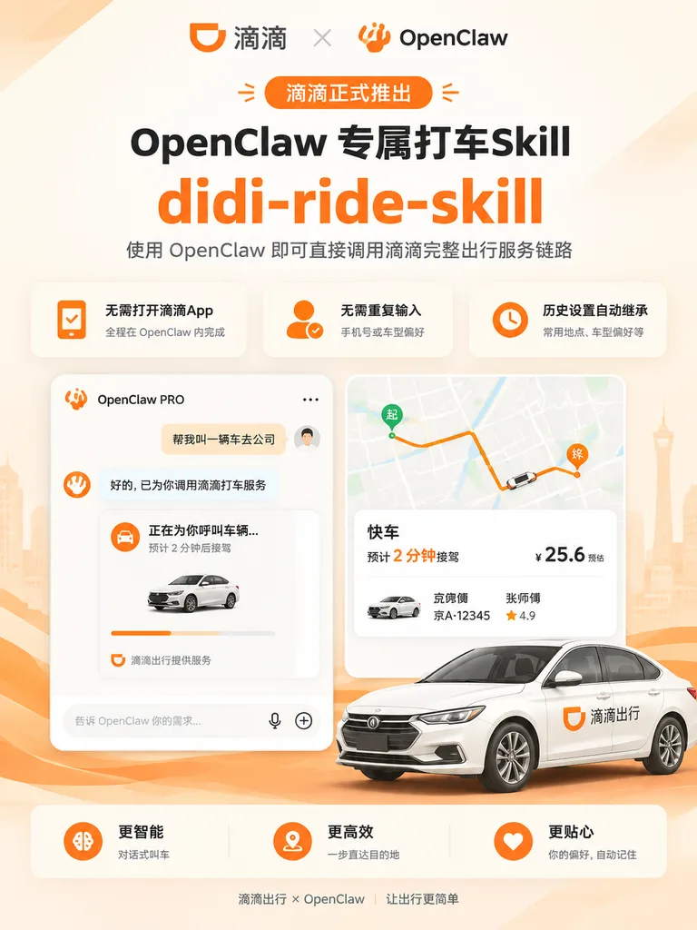 Didi AI Ride Skill Poster
