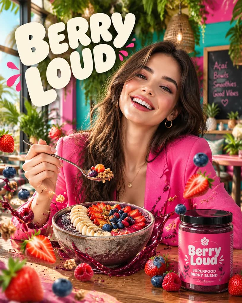 แคมเปญโฆษณาอาซาอิโบลว์ Berry Loud