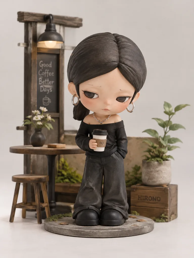 Pop Mart Hirono Style Custom Vinyl Figure