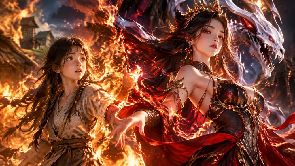 Fantasy Demon Transformation Video Cover
