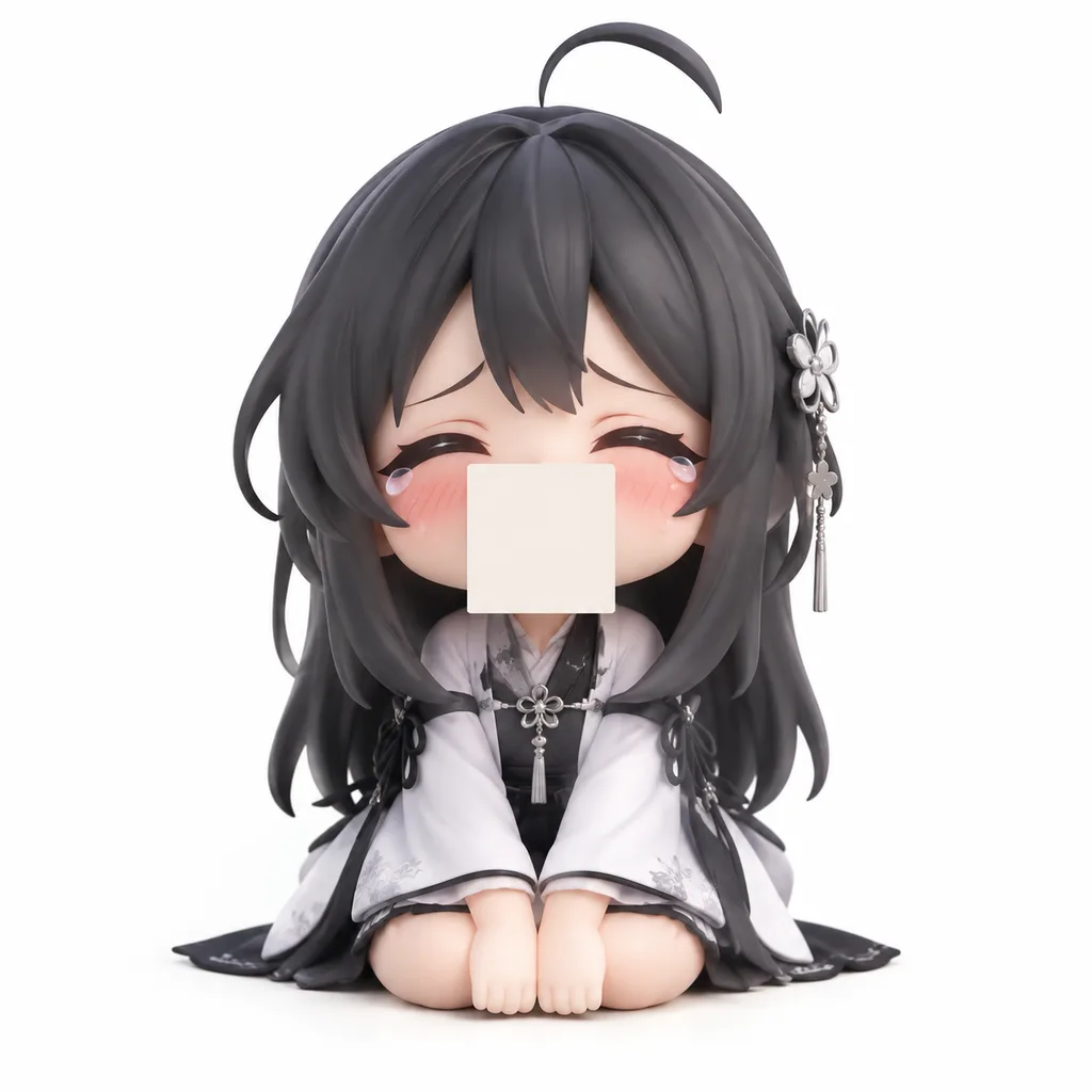Chibi 3D Figure FACS Expression Modification