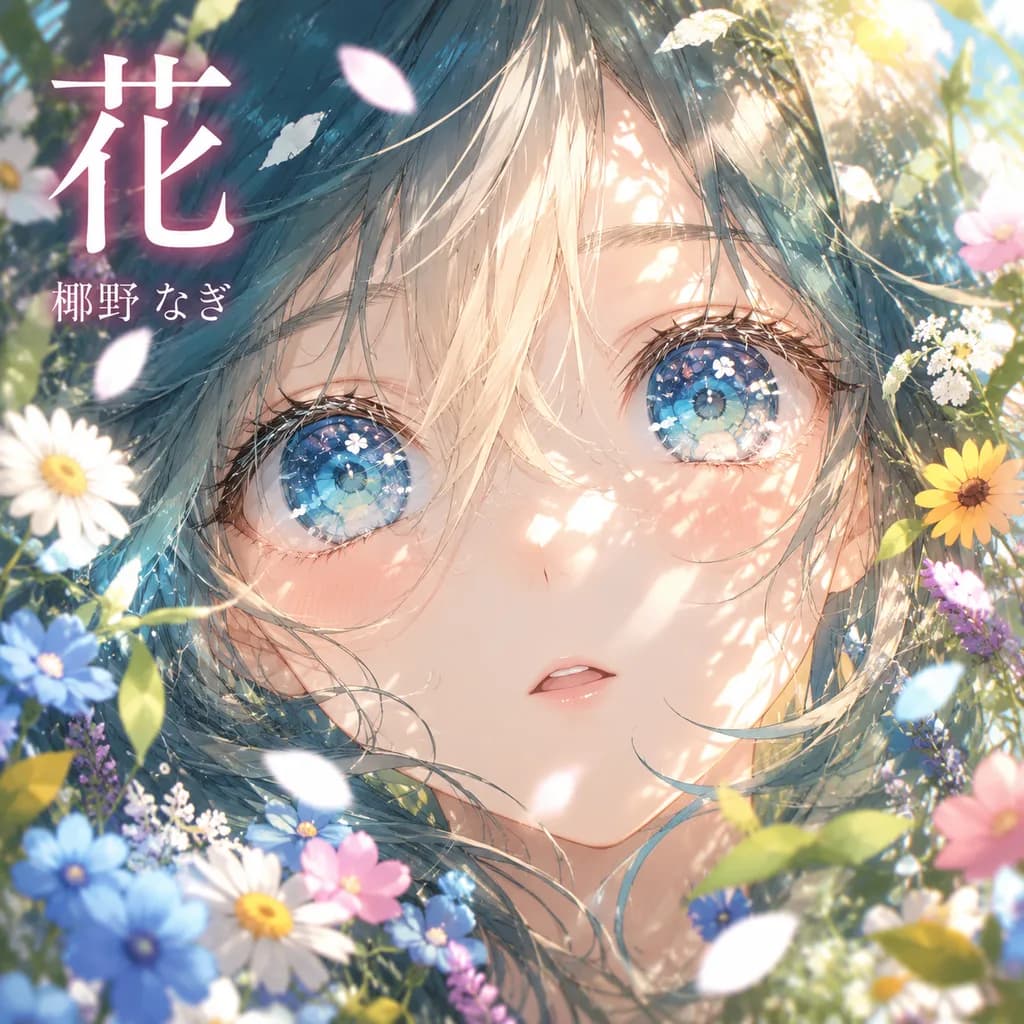 Anime Light Novel Flower Cover Portrait