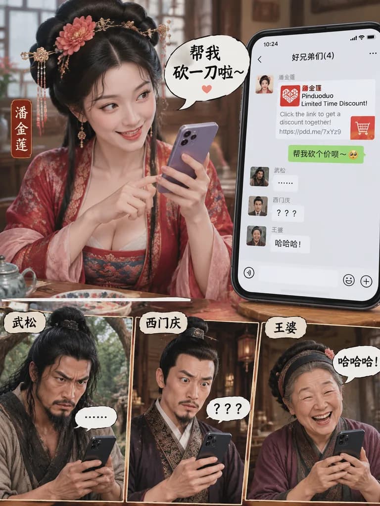 Pan Jinlian E-Commerce Bargain Meme