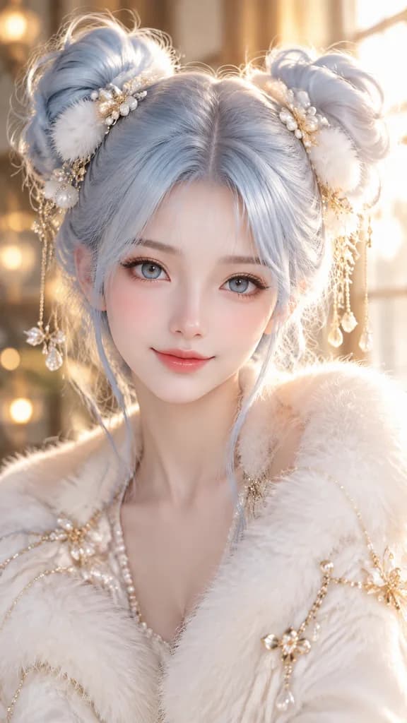 Orientalische Fantasy 3D-Figur