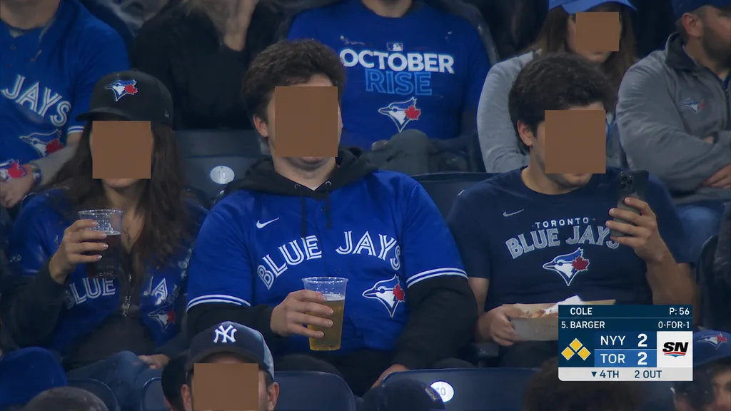 Baseball Broadcast Crowd Telecast Still