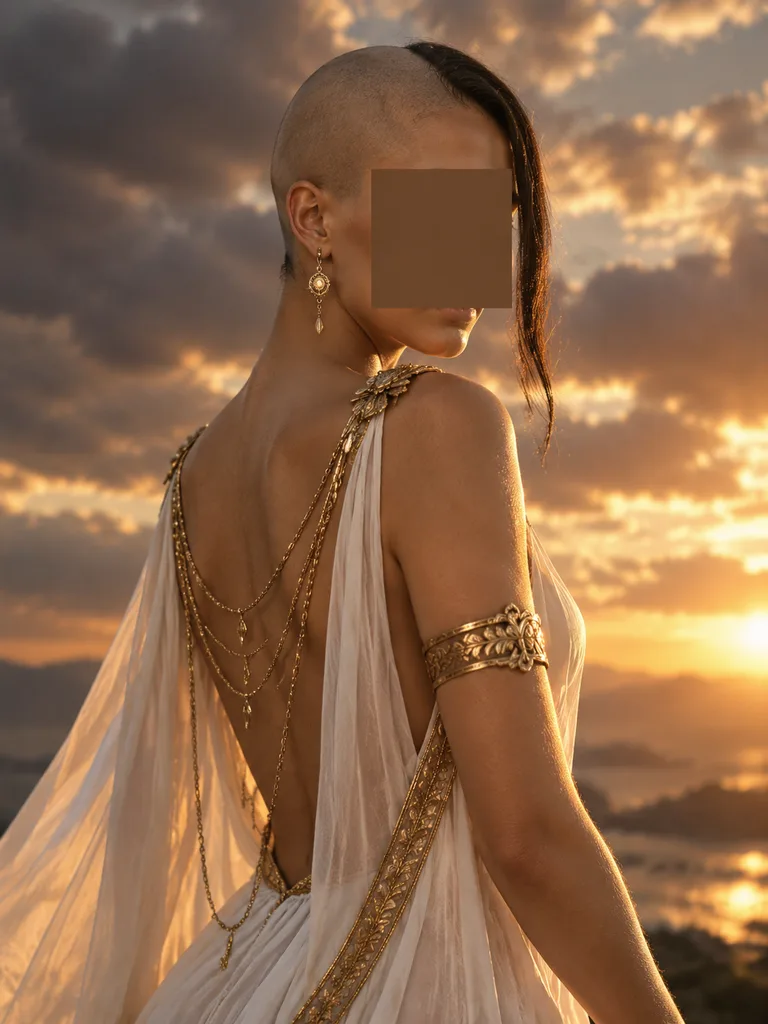 Goddess of Opportunity Editorial Portrait
