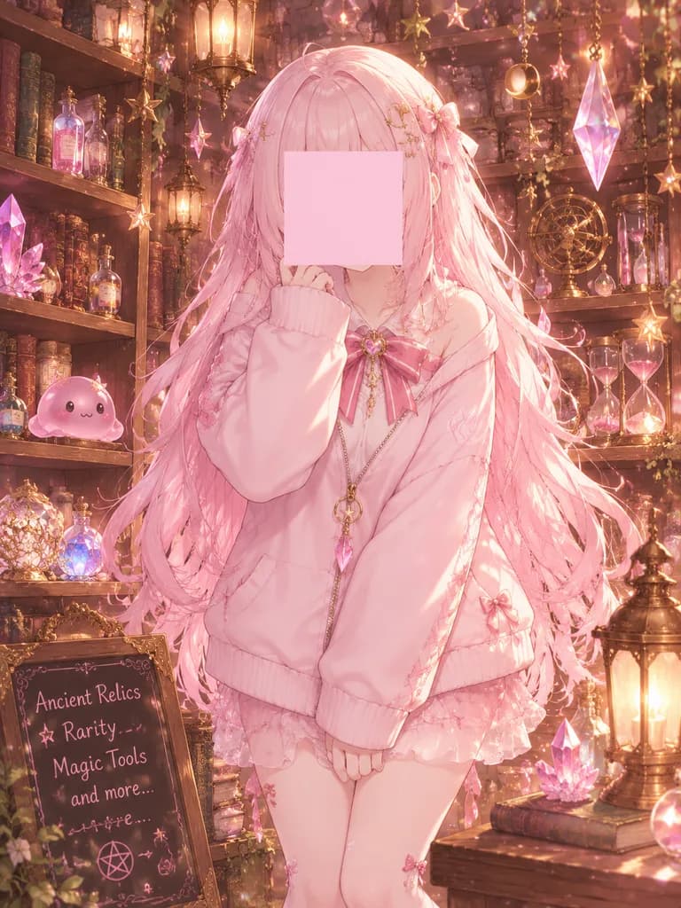 Magical Girl in Antique Shop