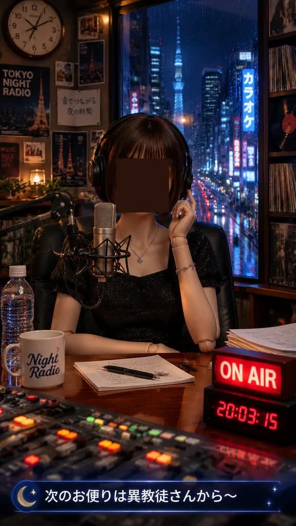 Anonymous Late Night Radio Doll Host