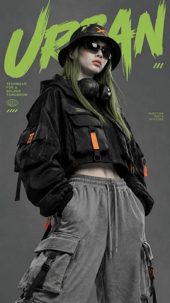 機能風雜誌風尚肖像