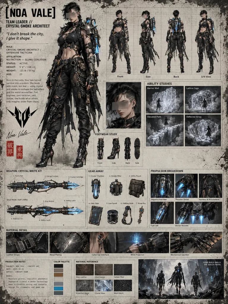 タクティカルSF キャラクター設定資料集