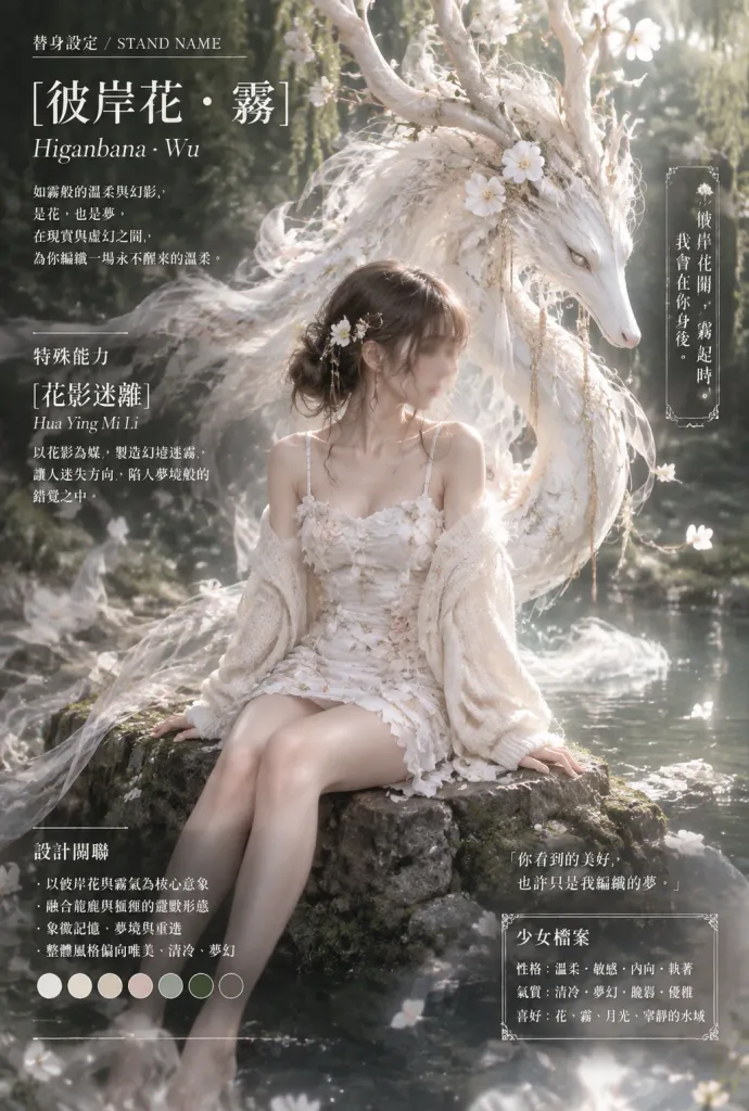 Ethereal Guardian Spirit Profile Poster