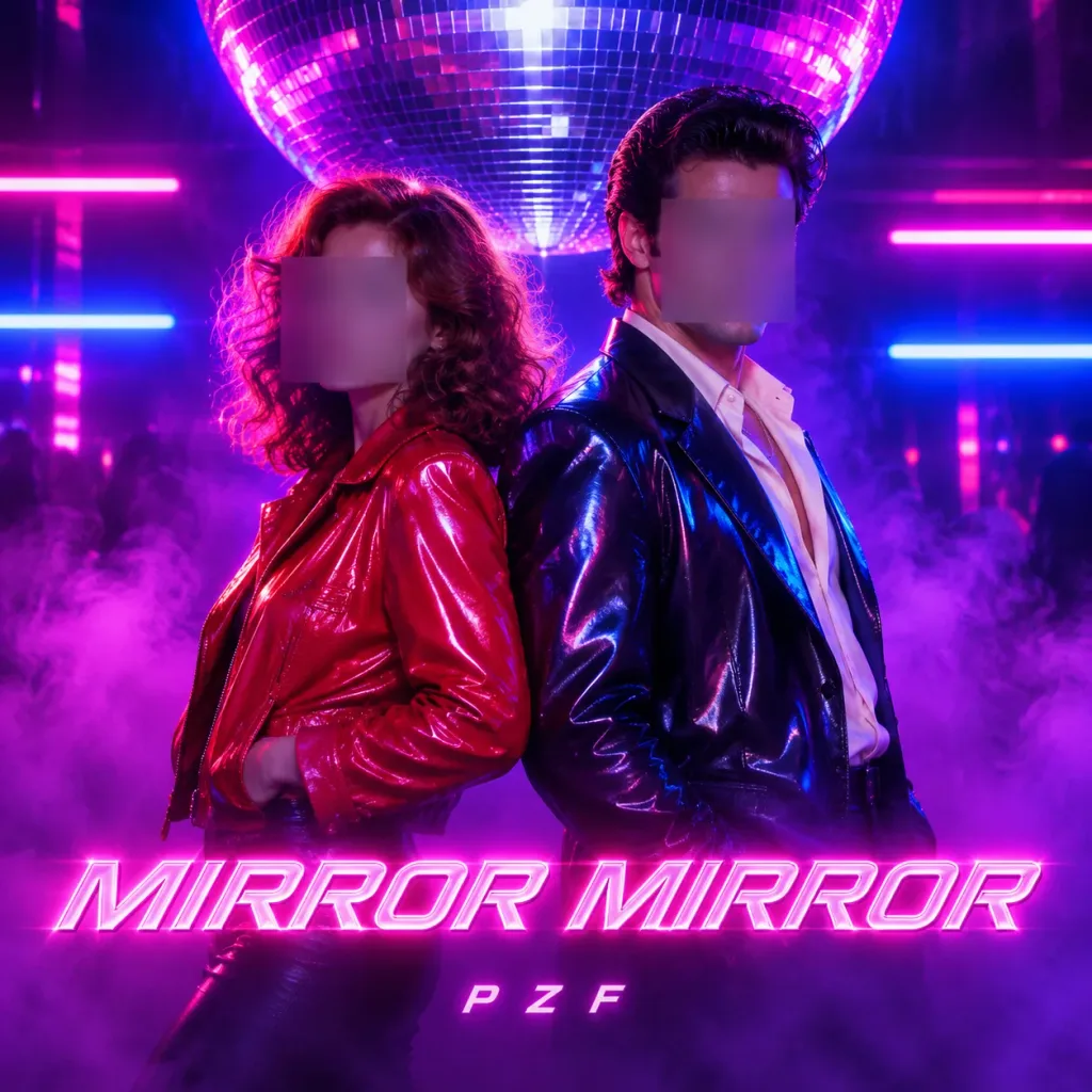 Synthwave Disco Club Album Cover