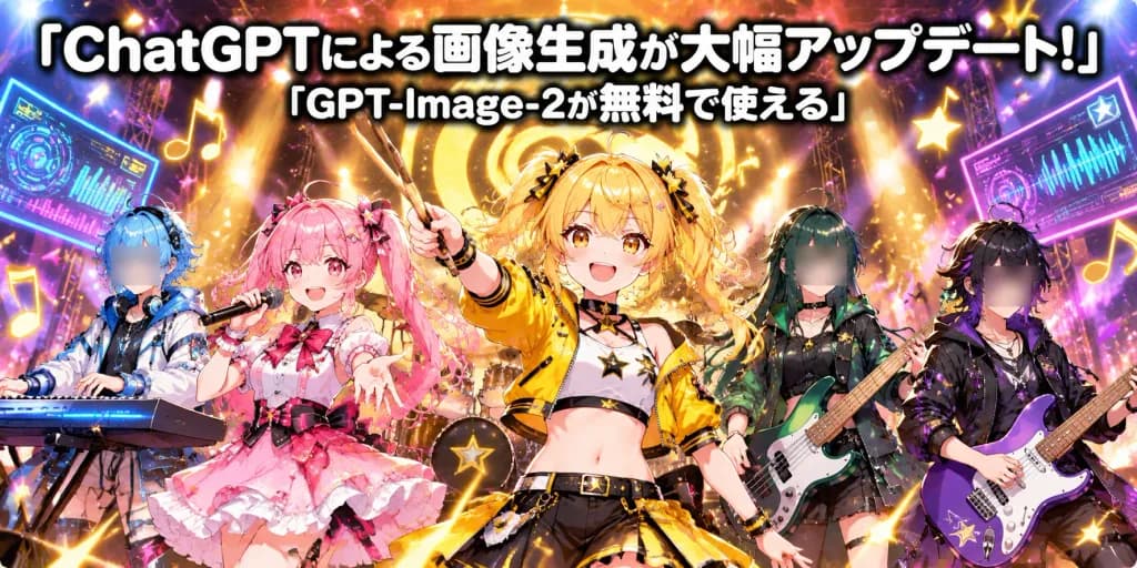 Anime Band Concert Announcement Banner