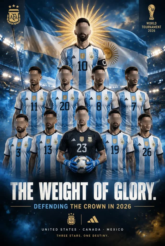 World Cup National Team Sports Poster