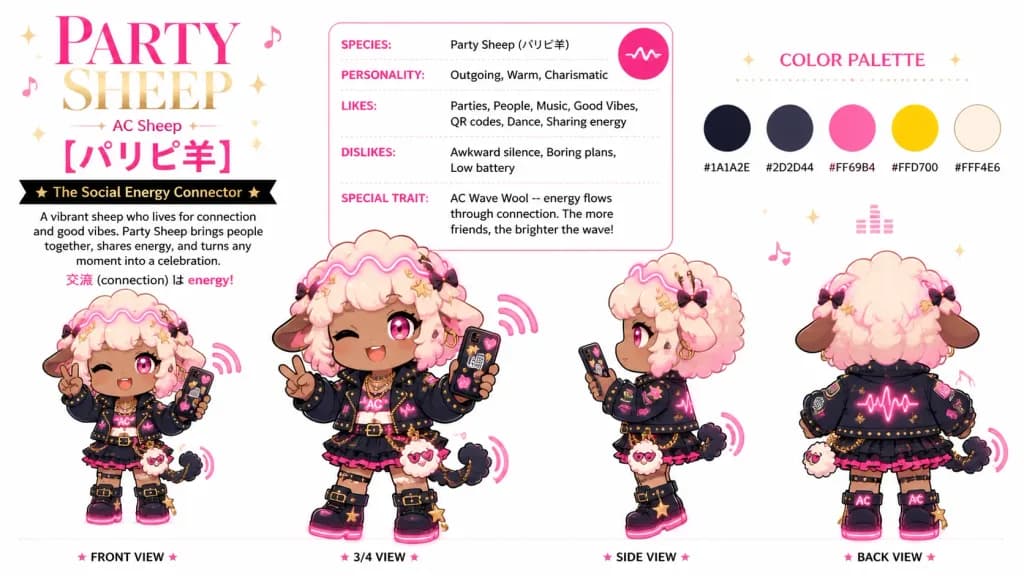 ちびアニメマスコットキャラクター設定資料集