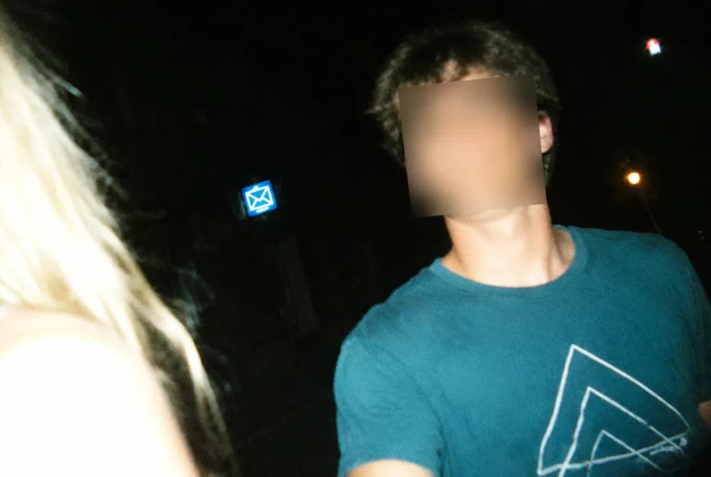 Disposable Camera Night Flash Candid