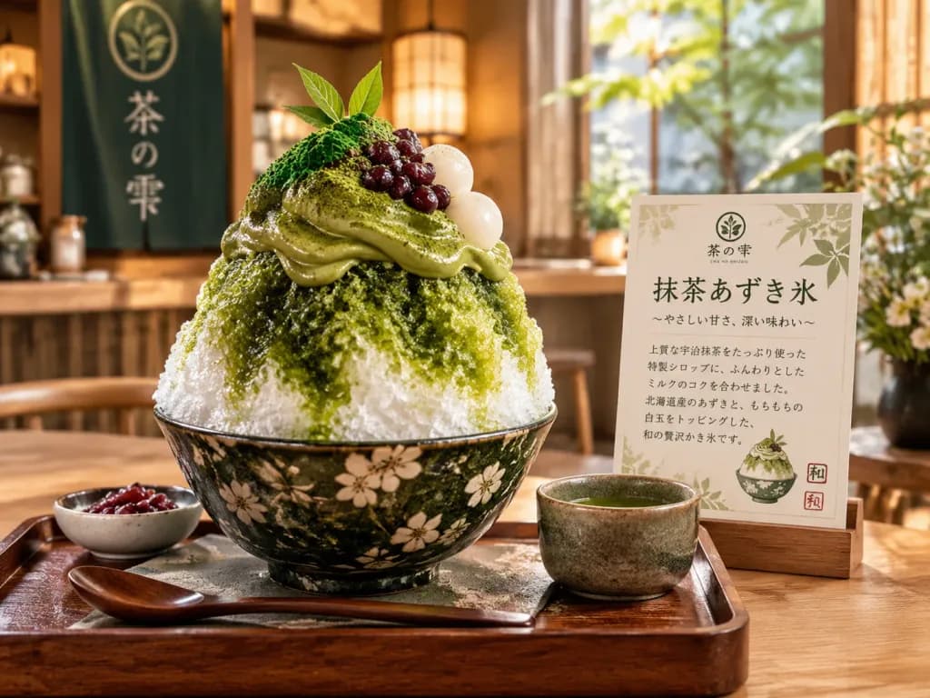 Illustration-Inspired Gourmet Japanese Dessert
