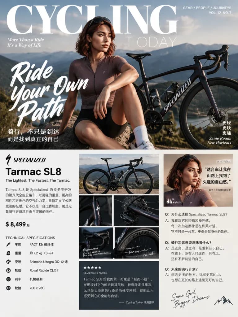 Editorial Magazine Feature on Rider and Machine
