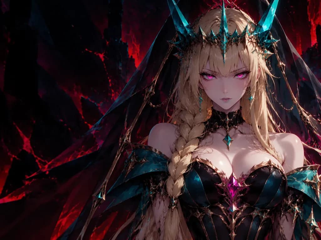 ダークファンタジーの装甲魔女アニメ