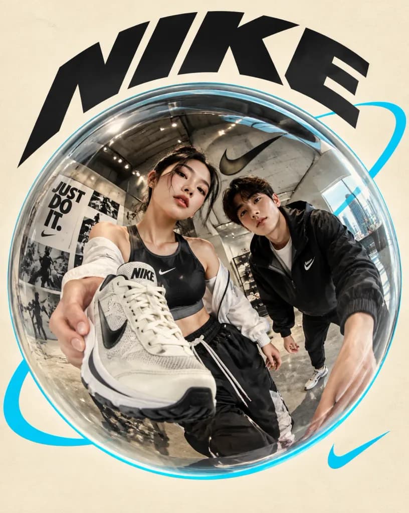 Fisheye Lens Brand Universe Poster