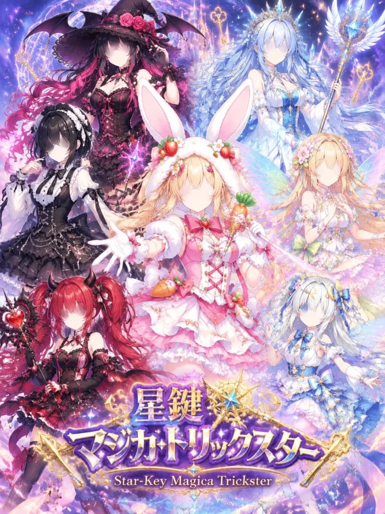 魔法少女アンサンブル キービジュアルポスター