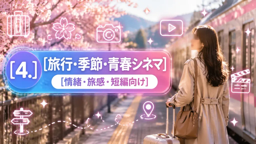 Sakura Travel Video Title Card