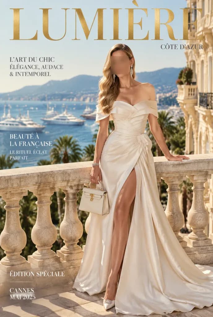 Riviera Luxury Couture Magazine Cover