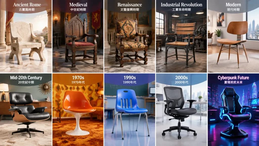 Historical Design Evolution Grid